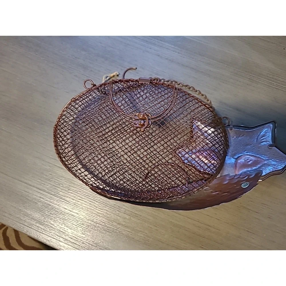 Evergreen Enterprises, Inc Resting Fox Mesh Decorative Bird Feeder‎ Large Seed